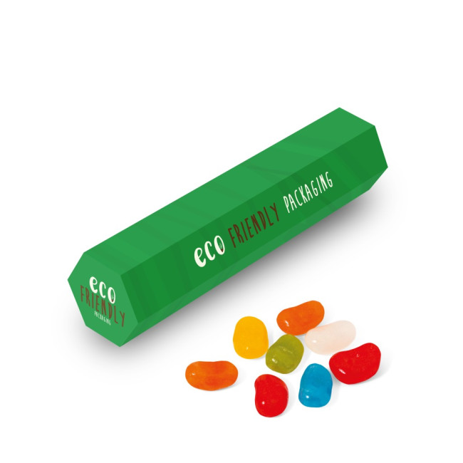 Promotional Eco Hex Tube Jolly Beans