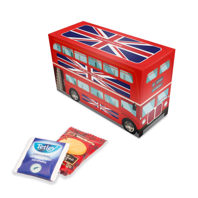 Promotional Eco Bus Box Tea & Biscuits