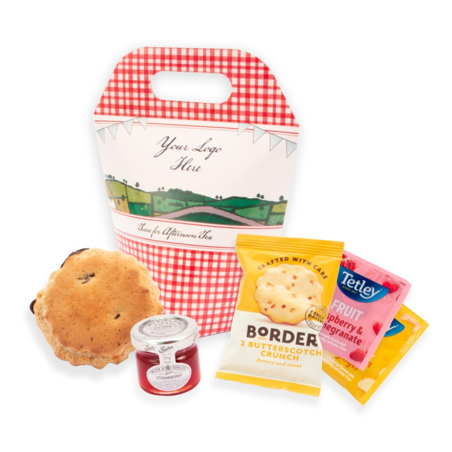 Promotional Eco Handle Box Afternoon Tea