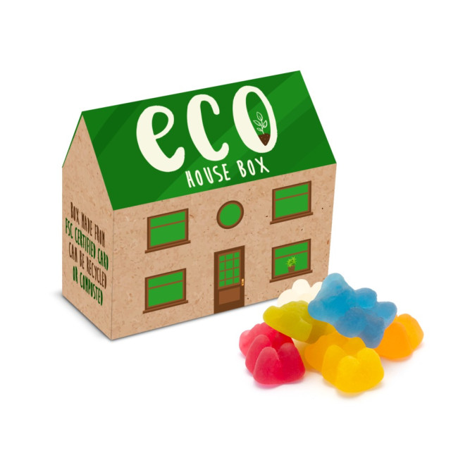 Promotional Eco House Box Vegan Bears