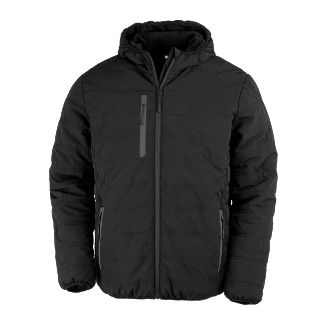 Promotional Result Recycled Compass Padded Winter Jacket