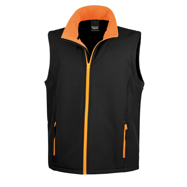 Promotional Result Printable Softshell Bodywarmer - Image 3