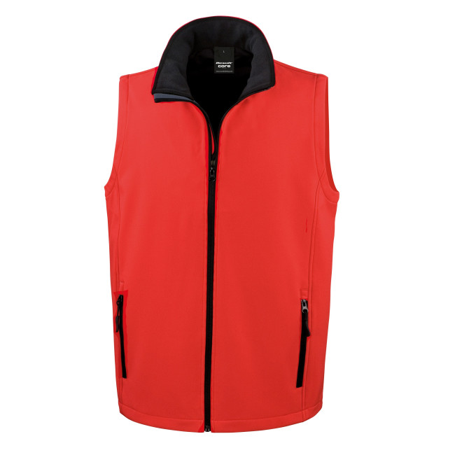 Promotional Result Printable Softshell Bodywarmer - Image 7