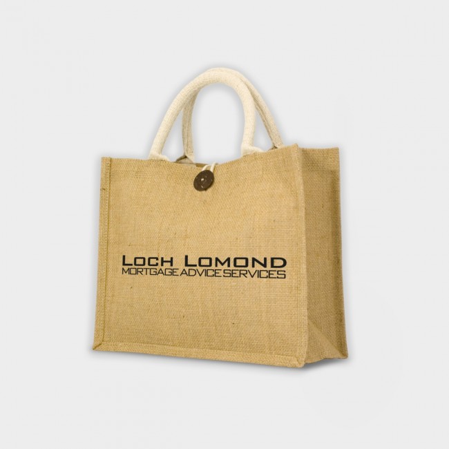 Promotional Green & Good Dundee Bag - Jute