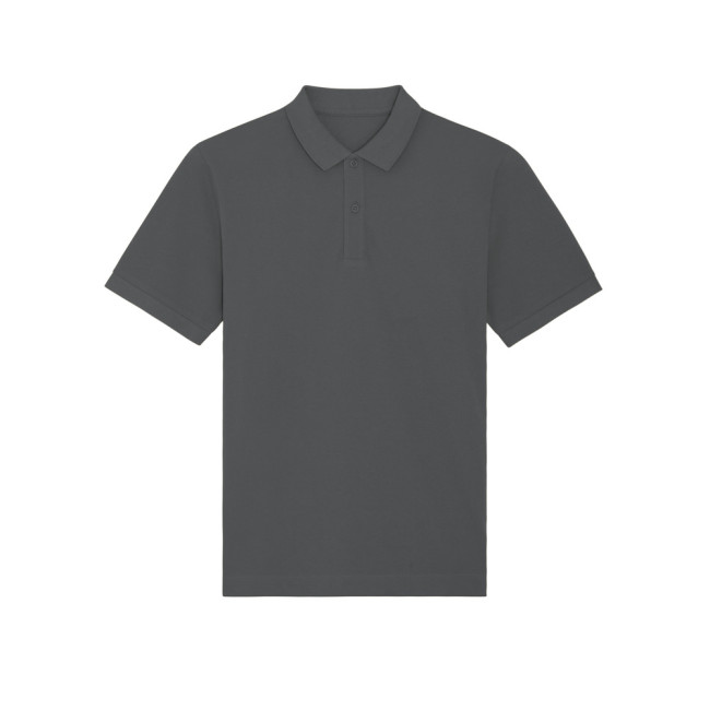 Promotional 100% Organic Prepster Unisex Polo Shirt - Image 1