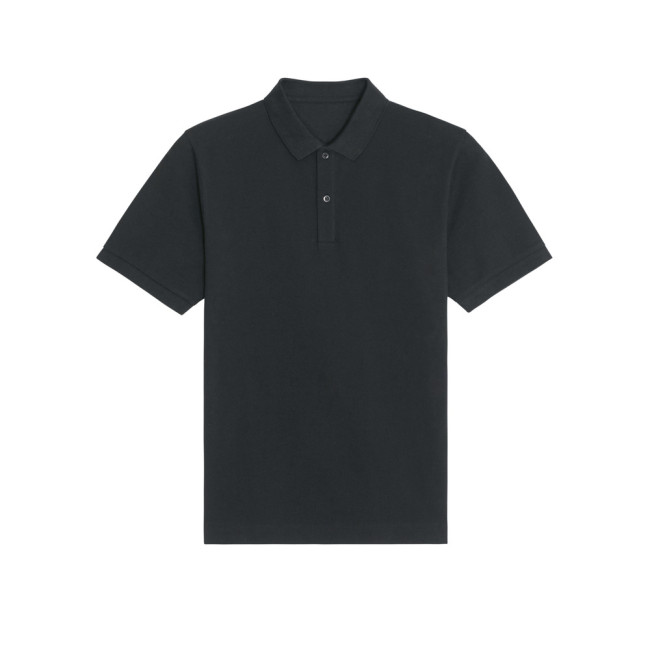 Promotional 100% Organic Prepster Unisex Polo Shirt - Image 3