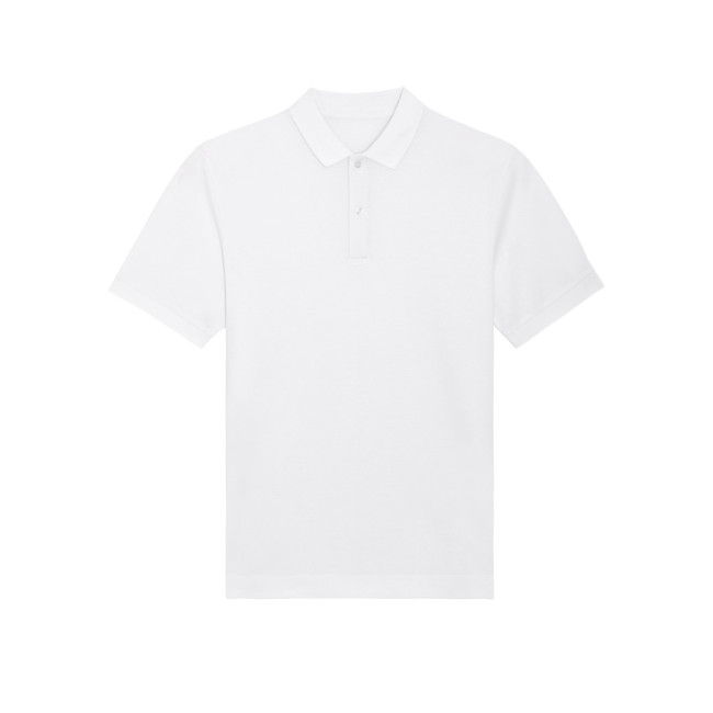 Promotional 100% Organic Prepster Unisex Polo Shirt - Image 4