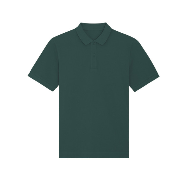 Promotional 100% Organic Prepster Unisex Polo Shirt - Image 8