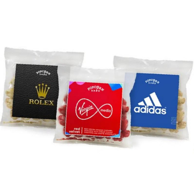 Promotional Small Popcorn Bag and Sticker