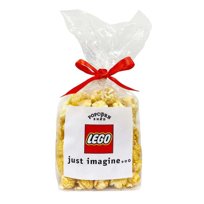 Promotional Popcorn Block Bottom Bags