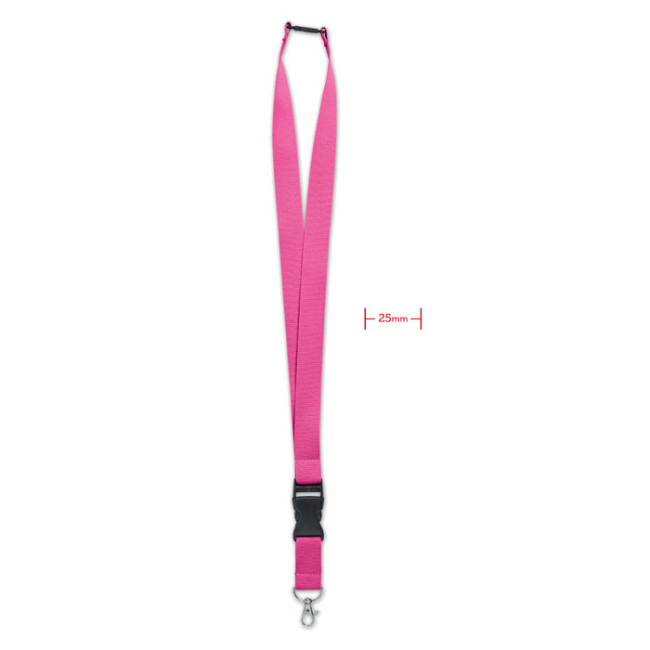 Promotional Lanyard With Metal Hook 25mm - Image 3