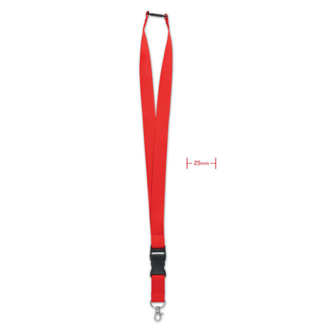 Promotional Lanyard With Metal Hook 25mm - Image 4