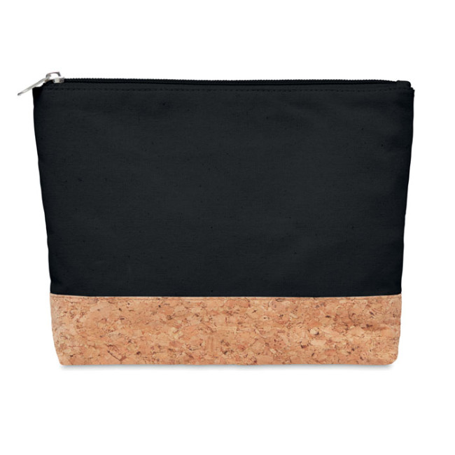 Promotional Cork & Cotton Cosmetic Bag - Image 2