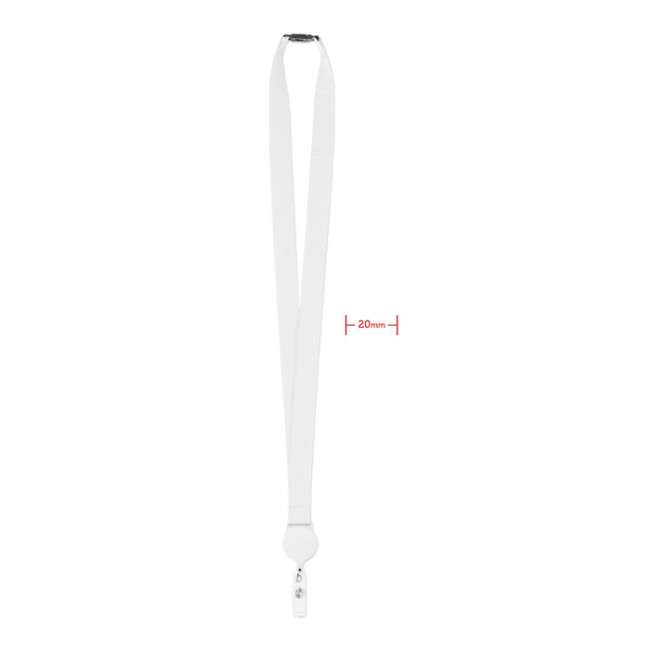 Promotional Lanyard With Retractable Clip - Image 2