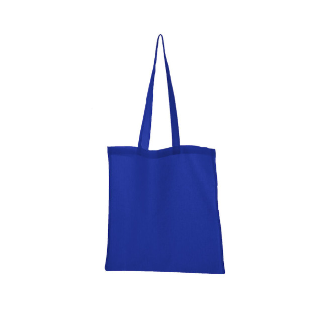 Promotional Royal Blue Coloured Cotton Shopper