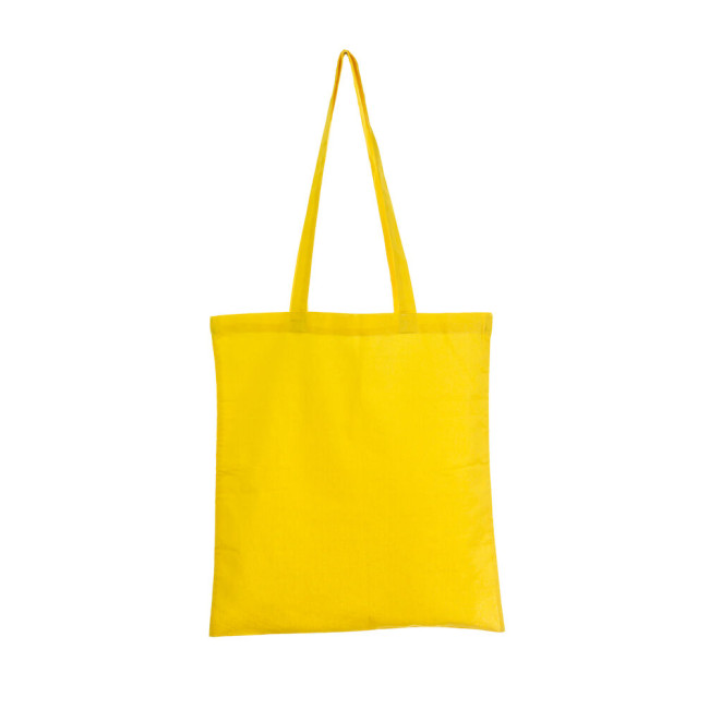 Promotional Yellow Coloured Cotton Shopper