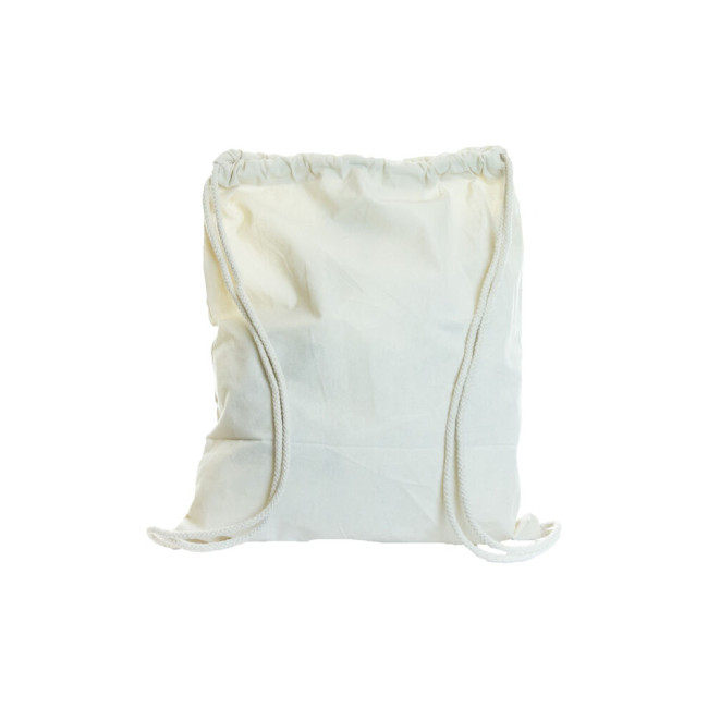 Promotional Natural Cotton Drawstring Bag