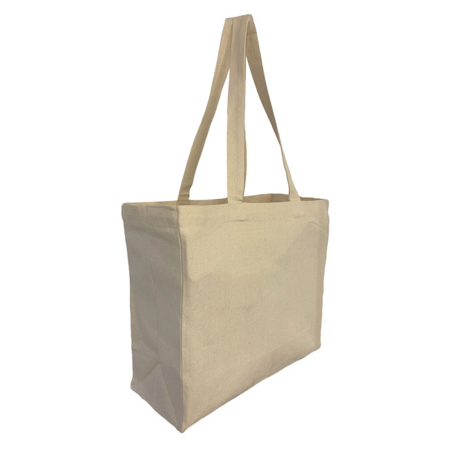 Promotional 8oz Natural Maxi Shopper