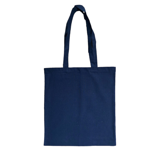 Promotional 5oz Navy Recycled Cotton Shopper