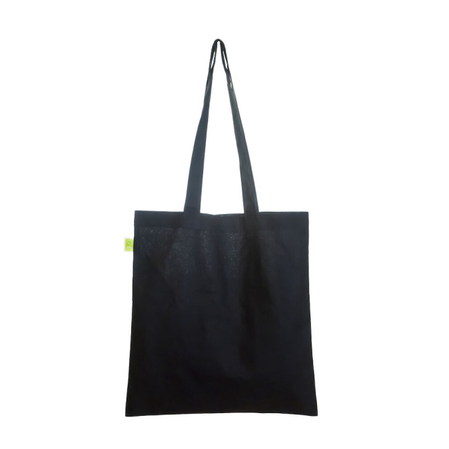 Promotional Eco Black Cotton Shopper