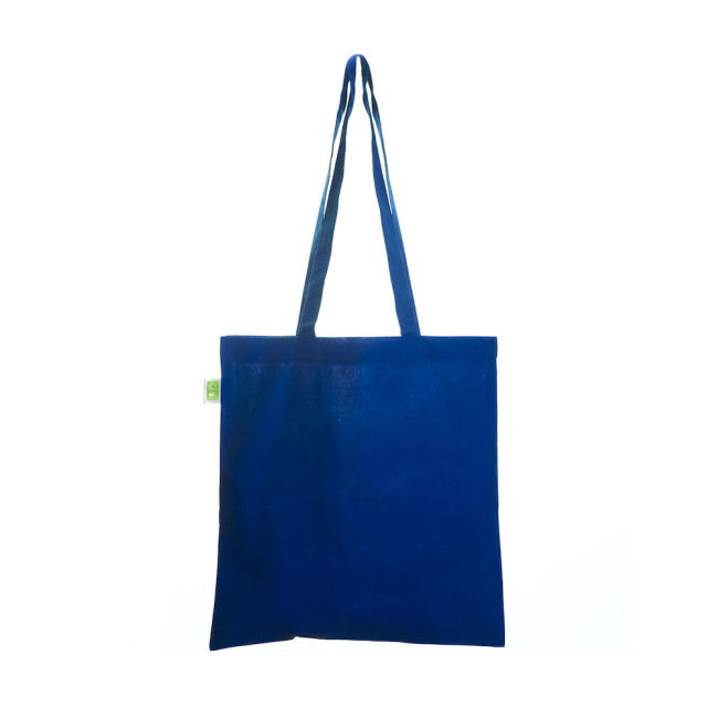 Promotional Eco Royal Blue Cotton Shopper