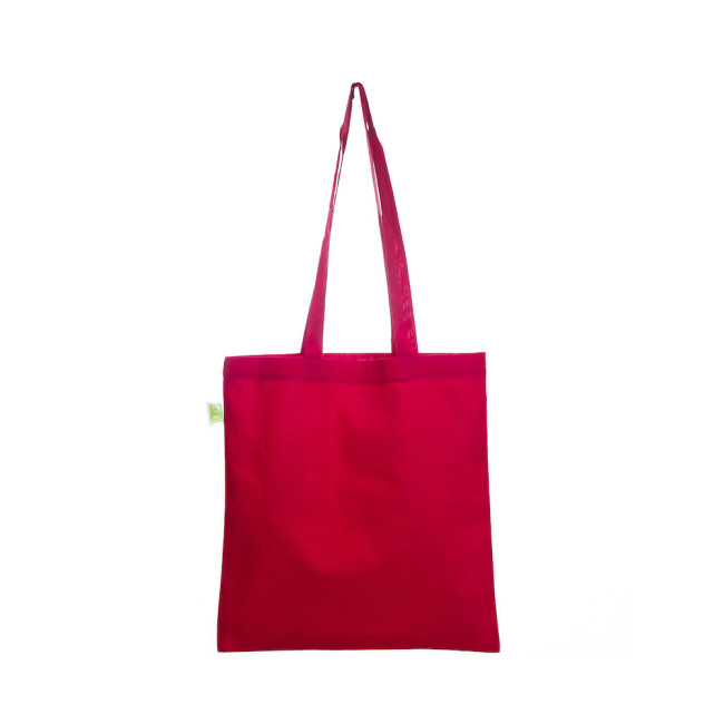 Promotional Eco Red Cotton Shopper