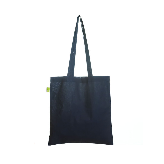 Promotional Eco Navy Cotton Shopper