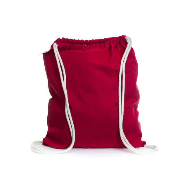 Promotional Eco Red Drawsting Bag