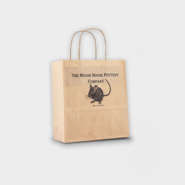 Promotional Green & Good Mini Kraft Paper Bag Digital Print - Sustainable Paper - Image 2