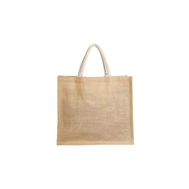 Promotional Medium Natural Jute Bag