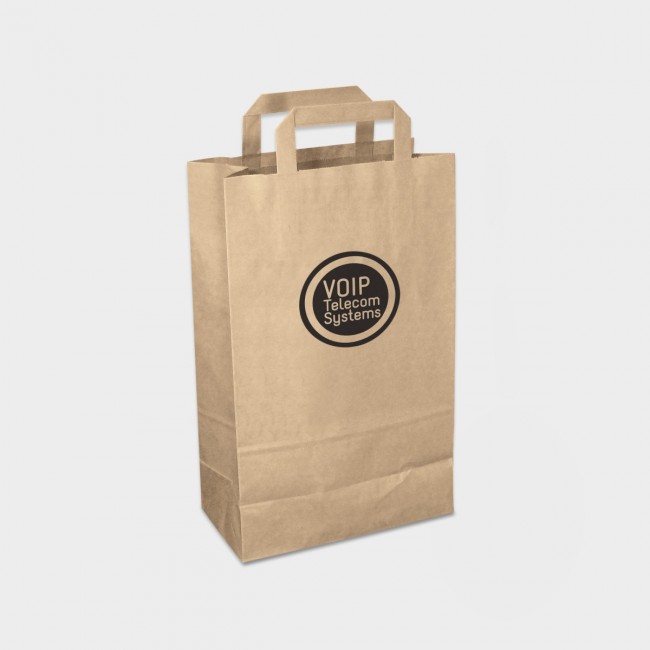 Promotional Green & Good Paper Carrier Bag Medium - Recycled