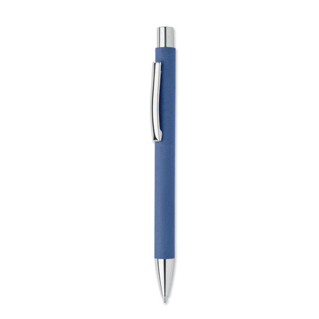 Promotional Recycled Paper Push Ball Pen - Image 1