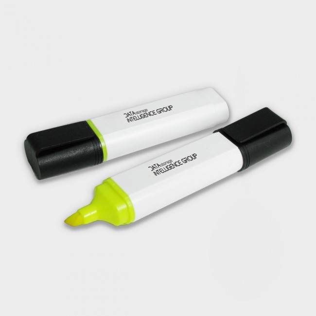 Promotional Green & Good Highlighter Pen - Recycled - Image 4