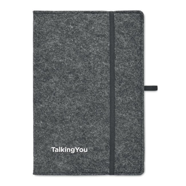 Promotional A5 Notebook RPET Felt