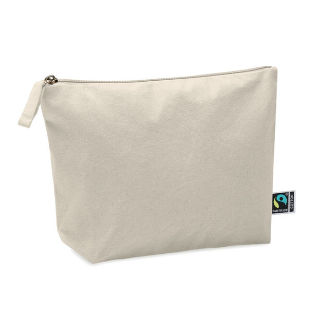 Promotional Cosmetic Bag Fairtrade Cotton