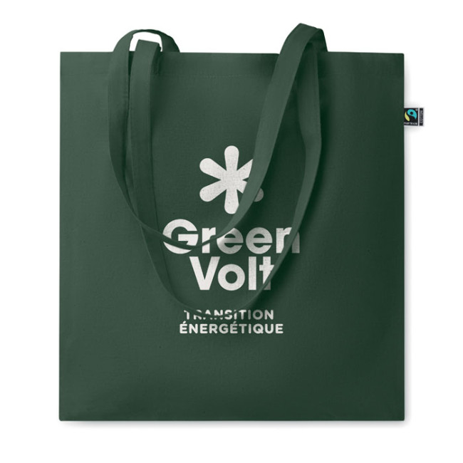 Promotional Fairtrade Cotton Shopping Bag 140Gr/m² - Image 5