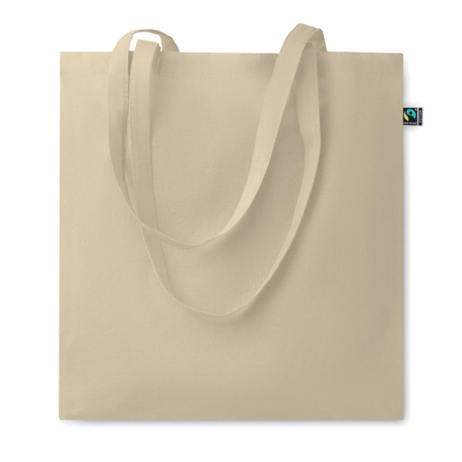 Promotional Fairtrade Cotton Shopping Bag 140Gr/m² - Image 1