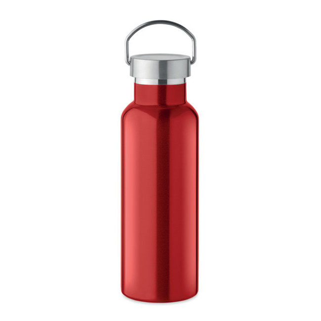 Promotional Double Wall Recycled Vacuum Bottle 500ml - Image 5