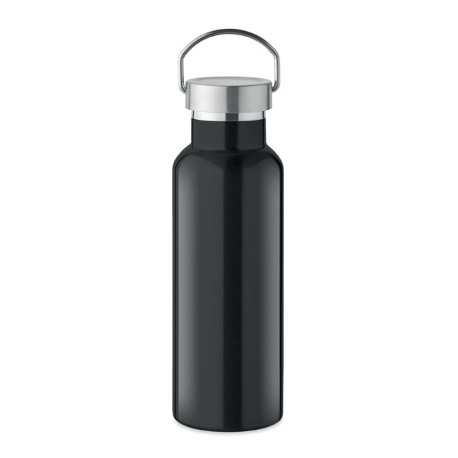 Promotional Double Wall Recycled Vacuum Bottle 500ml - Image 3