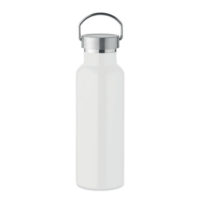 Promotional Double Wall Recycled Vacuum Bottle 500ml - Image 2