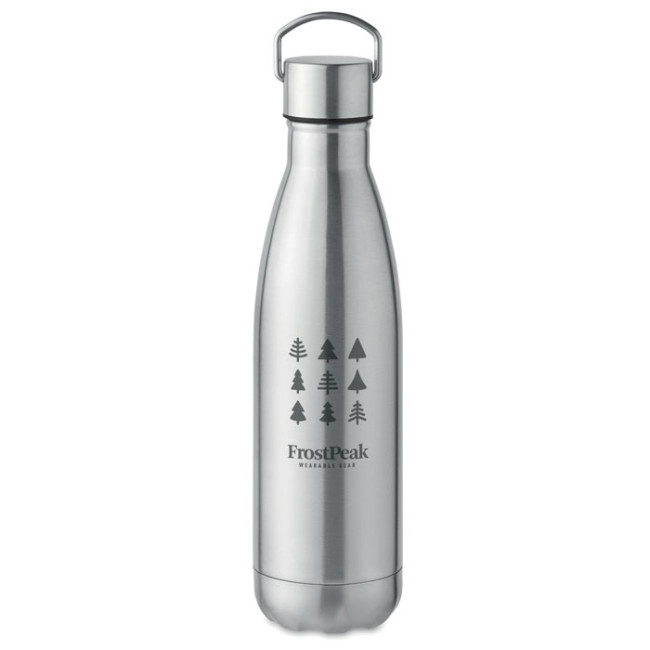 Promotional Double Wall Recycled Bottle 500ml