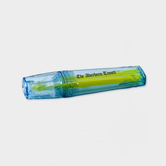 Promotional Green & Good Highlighter Pen - Recycled PET - Image 3