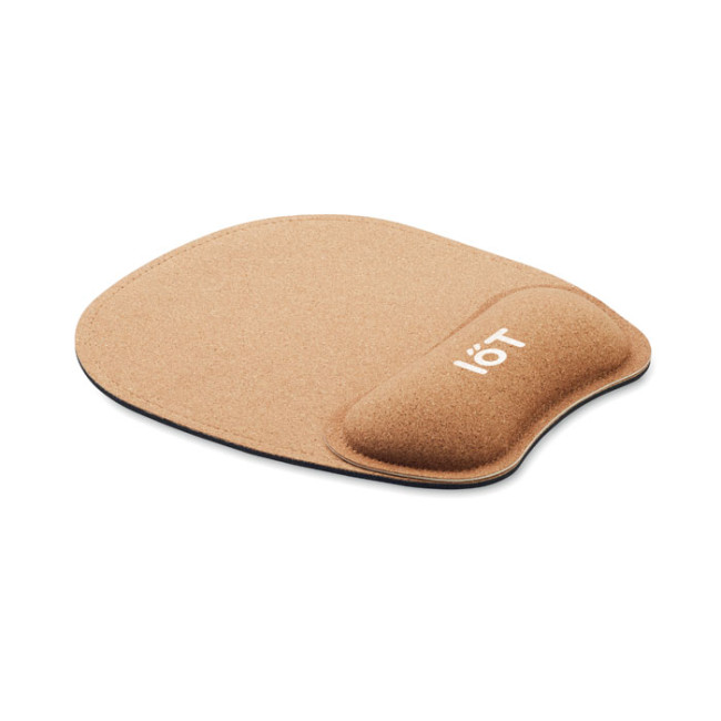 Promotional Ergonomic Cork Mouse Mat - Image 2