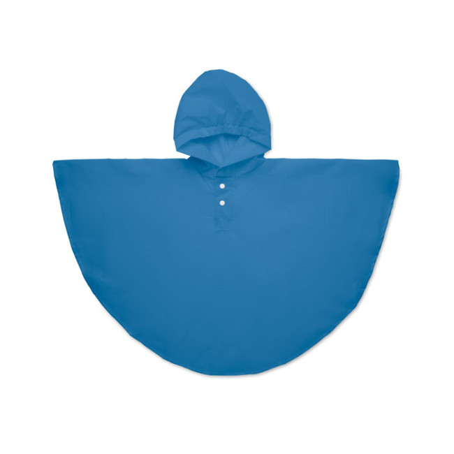 Promotional PEVA Kids Rain Coat With Hood - Image 2