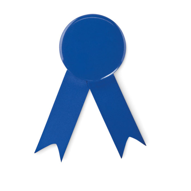 Promotional Ribbon Style Badge Pin - Image 2