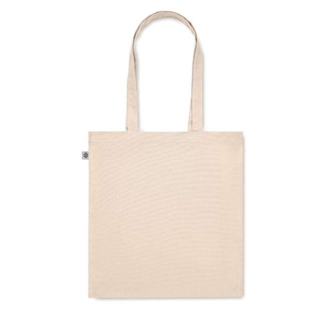 Promotional Organic Cotton Shopping Bag Beige