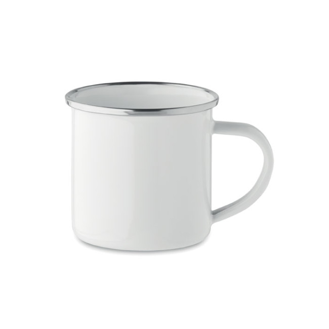 Promotional Enamel Layer Sublimation Mug 200ml