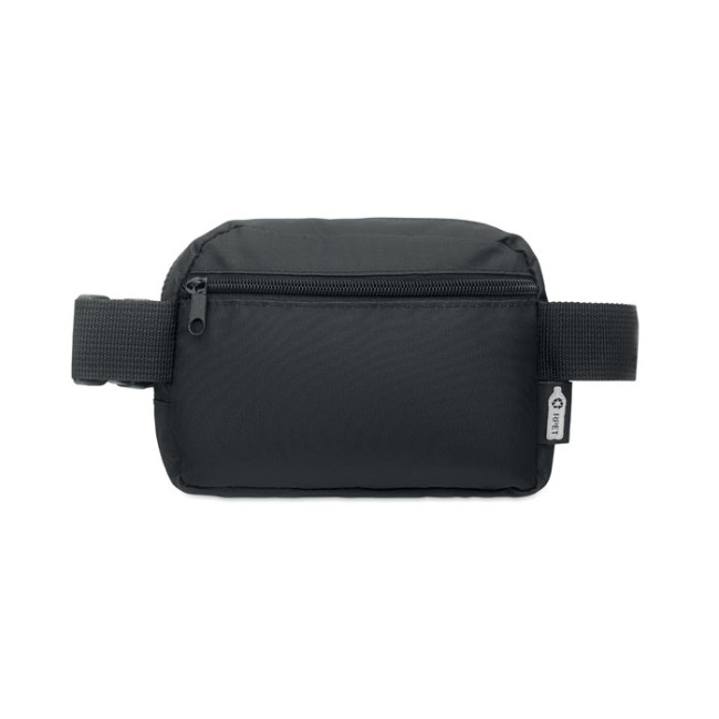 Promotional 300D RPET Polyester Waist Bag - Image 1