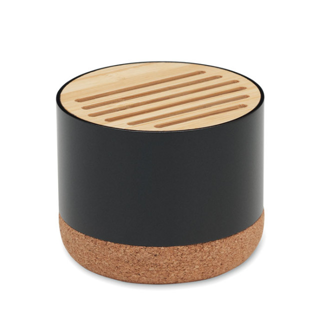 Promotional Cork And Aluminium Speaker