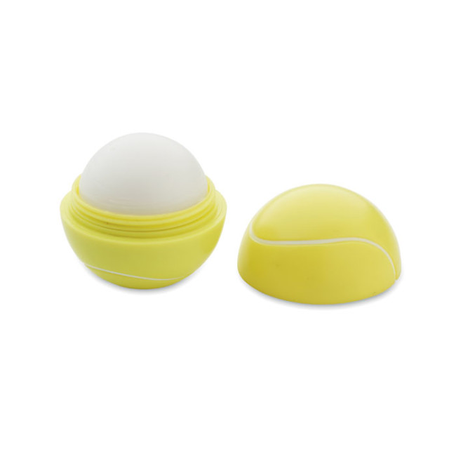 Promotional Lip Balm In Tennis Ball Shape